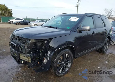 2019 Ford Explorer Xlt z USA, uszkodzony, nr VIN 1FM5K8D89KGA99566